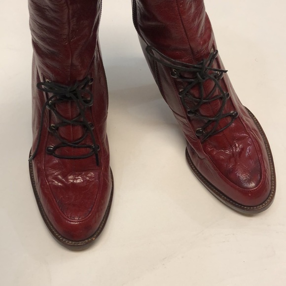 Cesare Piccini Women’s Leather Mid Calf Boots - Picture 8 of 14